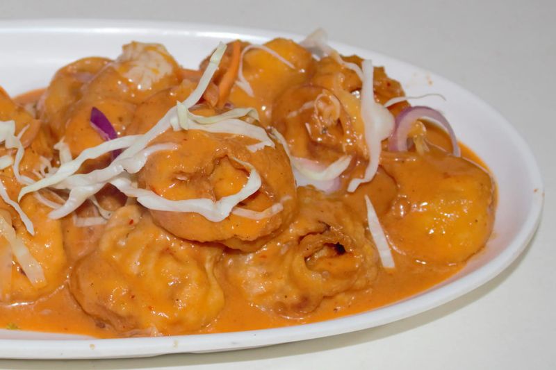 Nutri Fry Gravy Momos