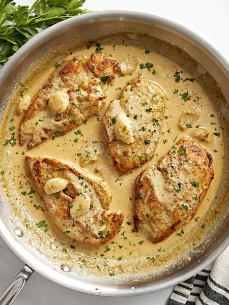 Creamy Roasted chicken